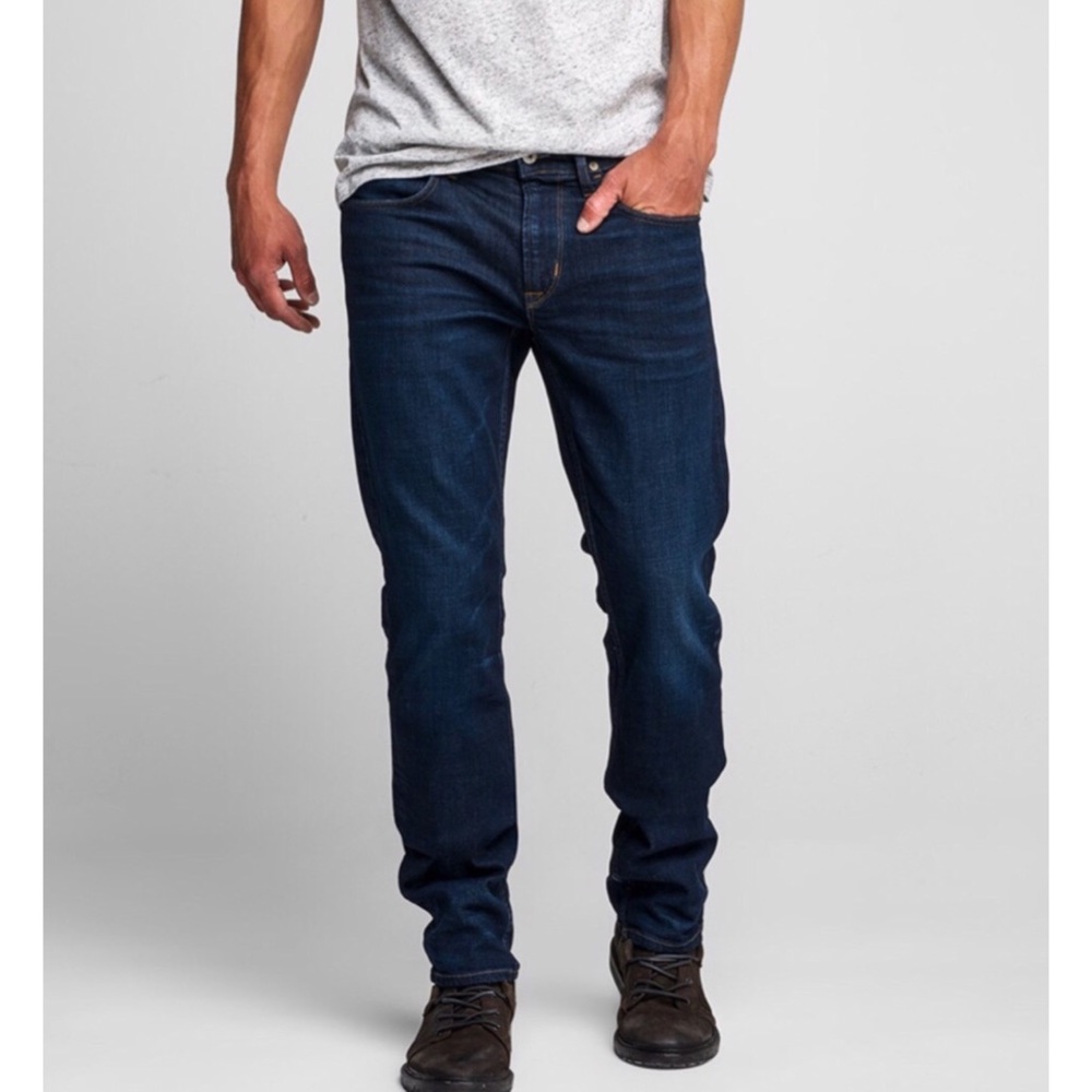 Hudson Jeans Men's Straight Jeans - Dark Blue